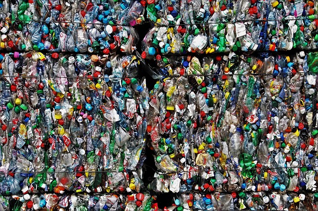 Waste Colorful Reciklingu Plastic Garbage